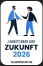 TalentRocket Arbeitgebersiegel